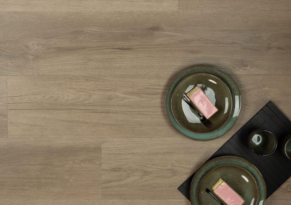 Douwes Dekker PVC plakvloer Spekkoek als riante plank